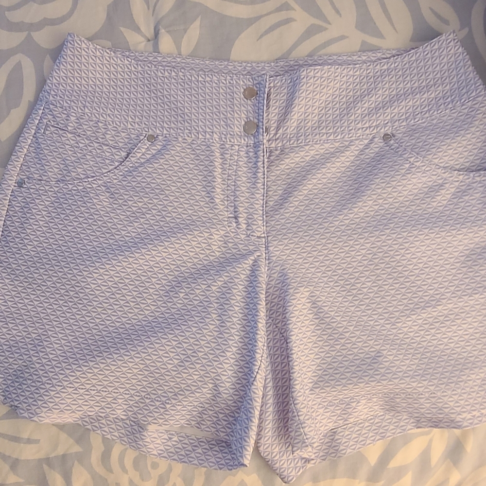 Slazenger womens golf shorts, light purple